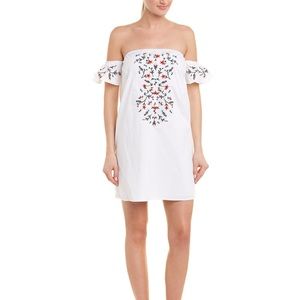 White Embroidery Dress